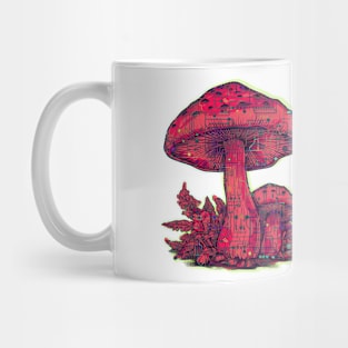 Cyber Mushroom Mug